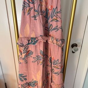 Free People Pink Floral Dress